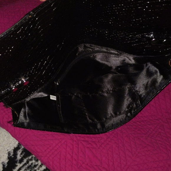 Black Clutch Purse - Picture 6 of 8